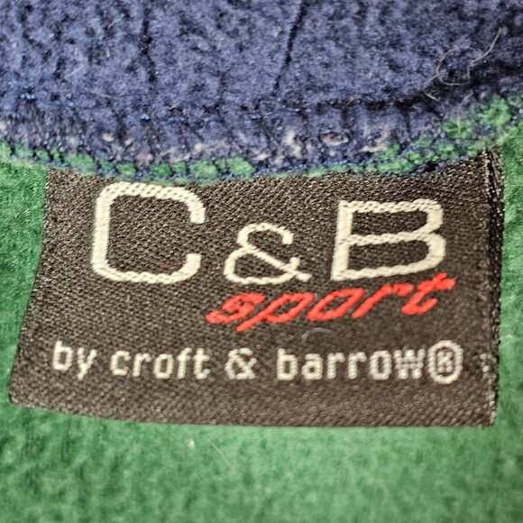 Christmas Holiday Joy Winter Warm Plush Soft Green Blue Snowman Print Sweater L - Picture 8 of 11